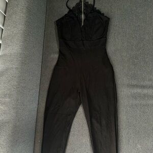 Fashion Nova Elegant Black Jumpsuit